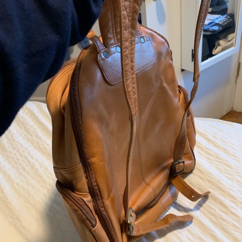 Leather Backpack - Picture 3 of 6